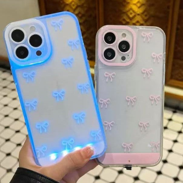 LED Bowknot Phone Case