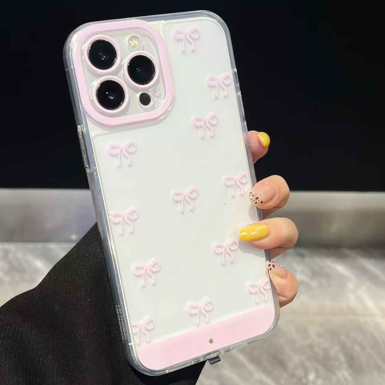 LED Bowknot Phone Case